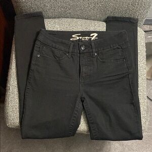 Seven7 Women's Black Jeans